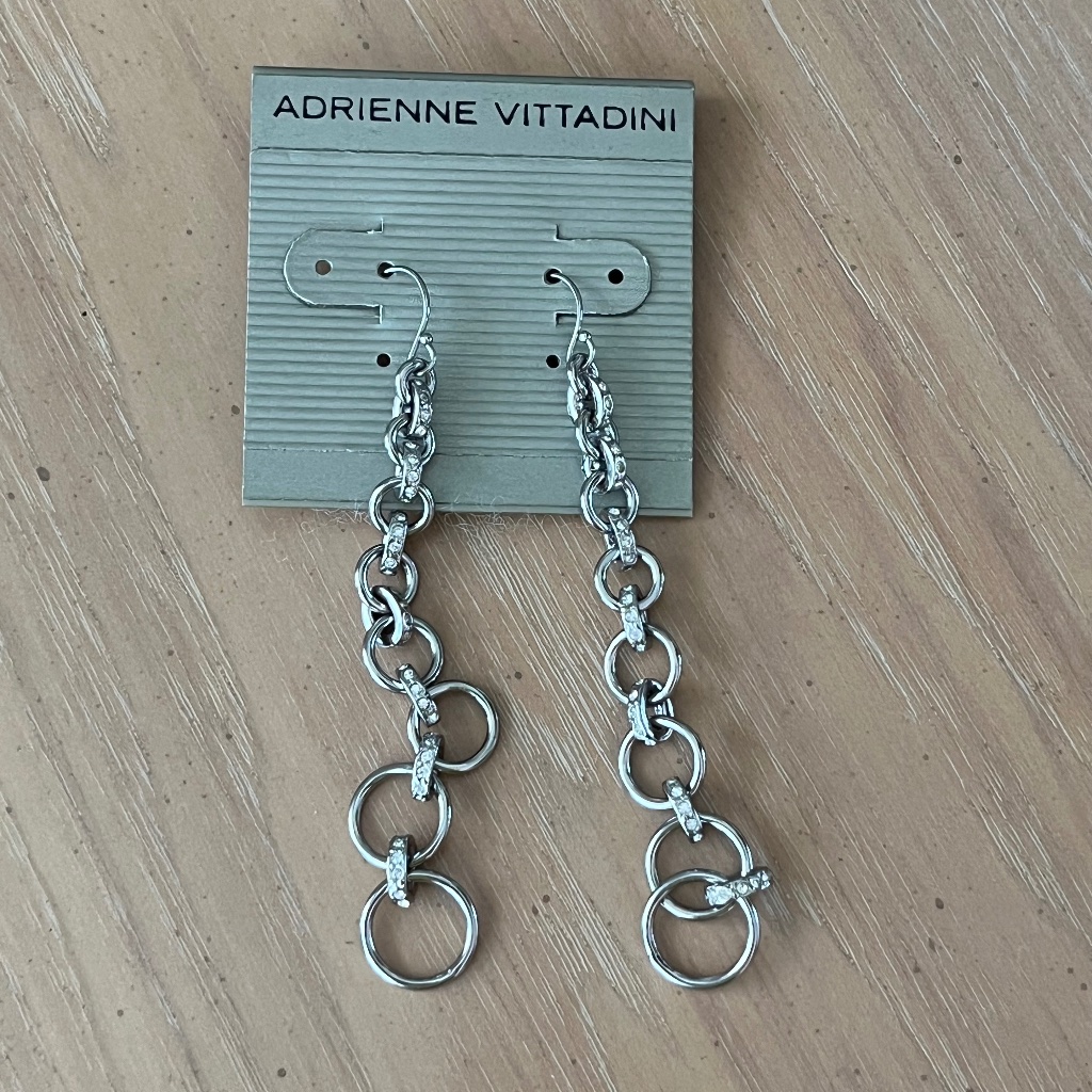 New Adrienne Vittadini Earrings 29$